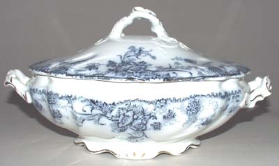 Vegetable Dish with Cover c1890